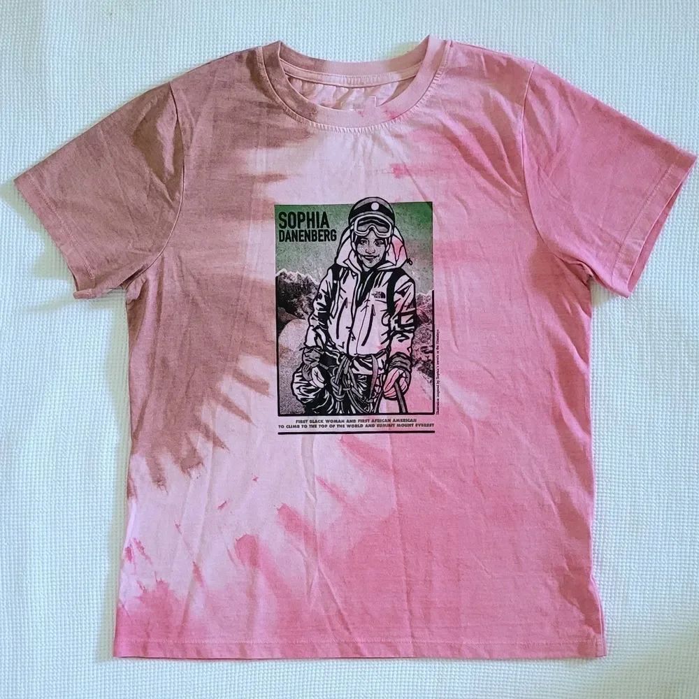 The North⬆️ Face👦 Sophia Danenberg Tie Dye☮️ Tee👕 - NWT